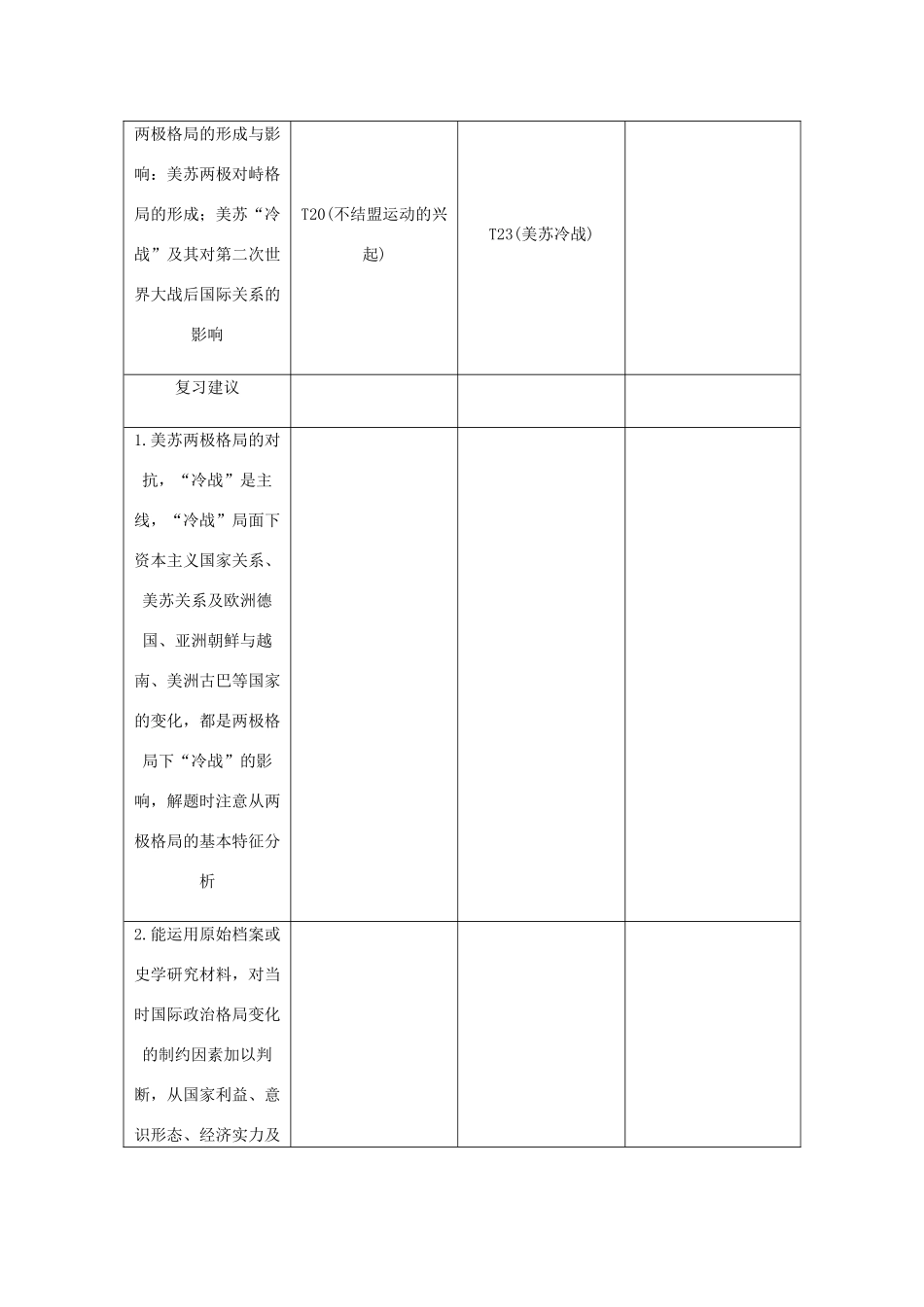 （江苏专版）高考历史总复习 第七单元 当今世界政治格局的多极化趋势 第14讲 两极格局的形成教程讲义-人教版高三全册历史教案_第2页