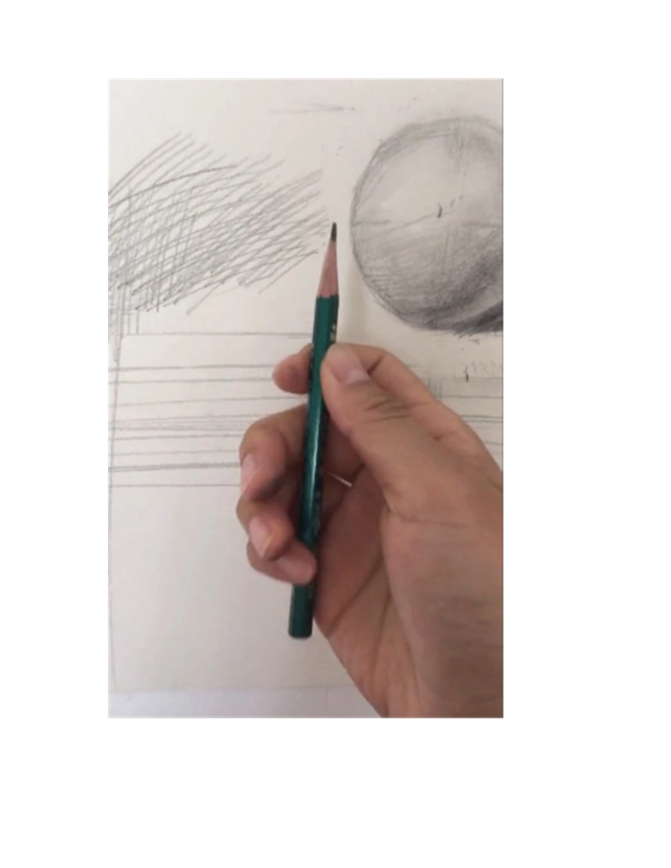 简单初学者学素描：从握笔到排线素描教程2_第2页