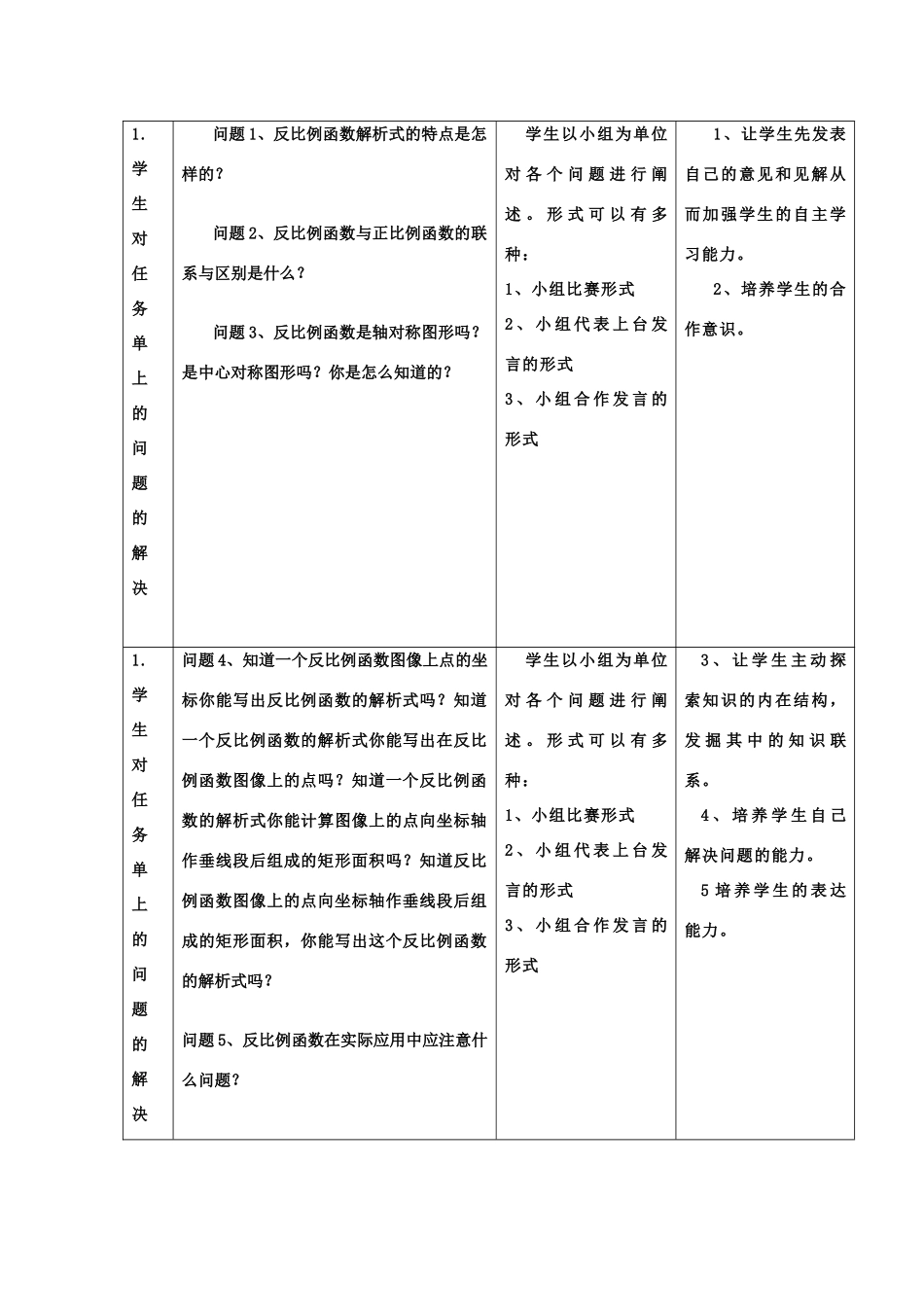 反比例函数复习课1_第2页