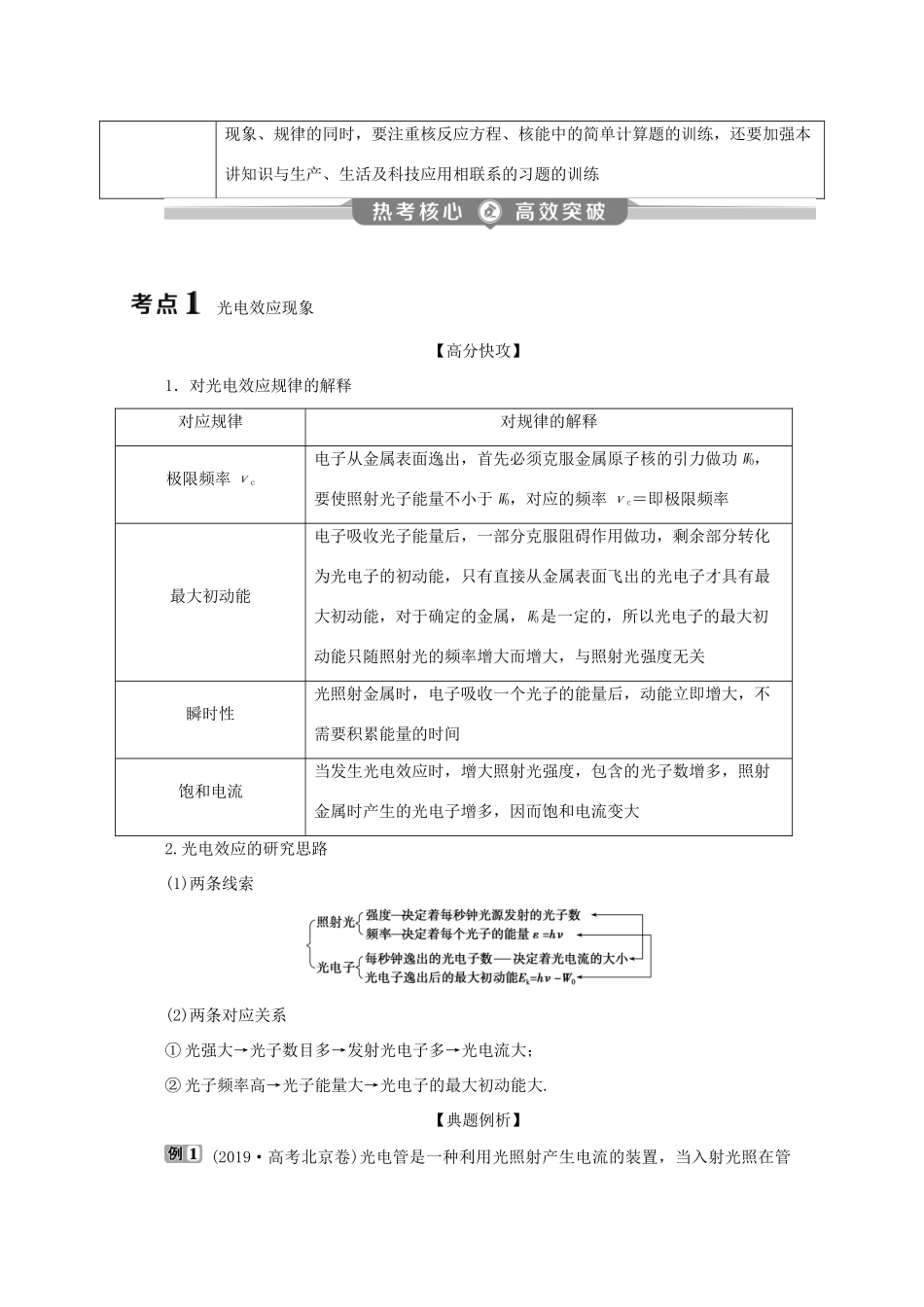 （京津鲁琼专用）高考物理大二轮复习 专题六 近代物理讲义-人教版高三全册物理教案_第3页