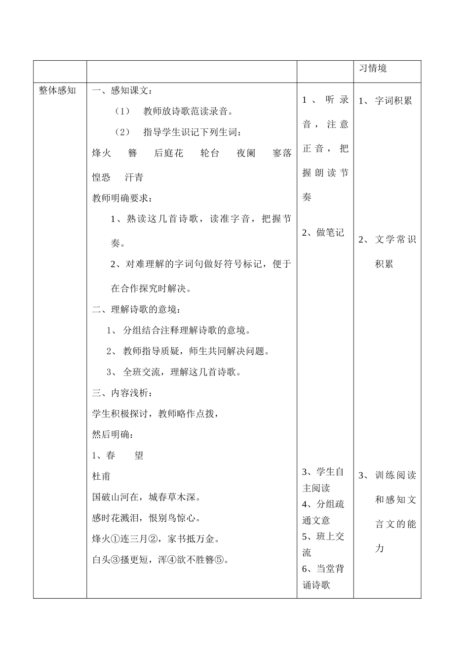 八年级语文苏教版上册 古诗四首_第2页