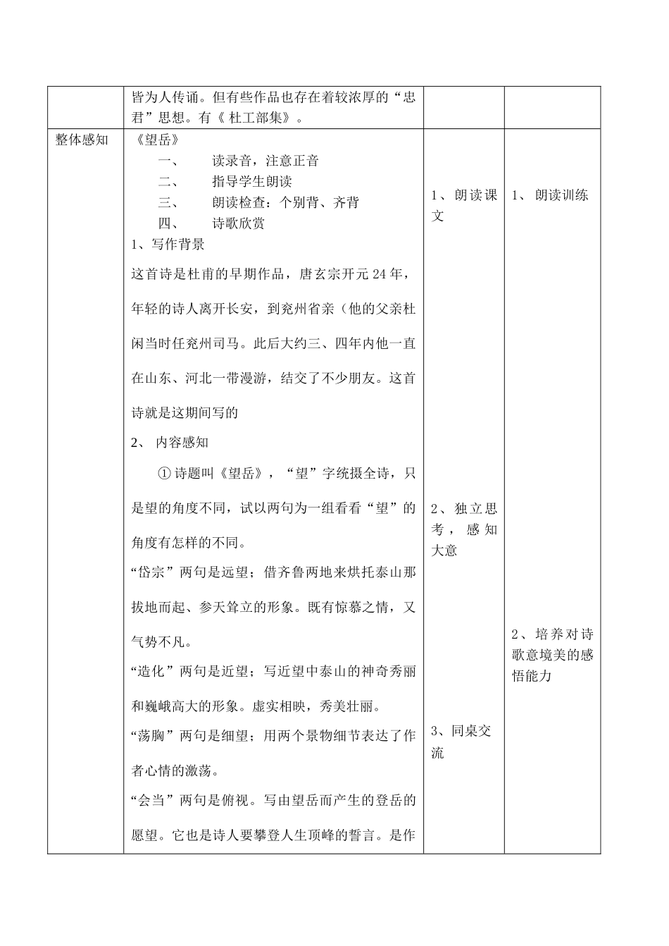 八年级语文人教版上册 杜甫诗三首_第3页