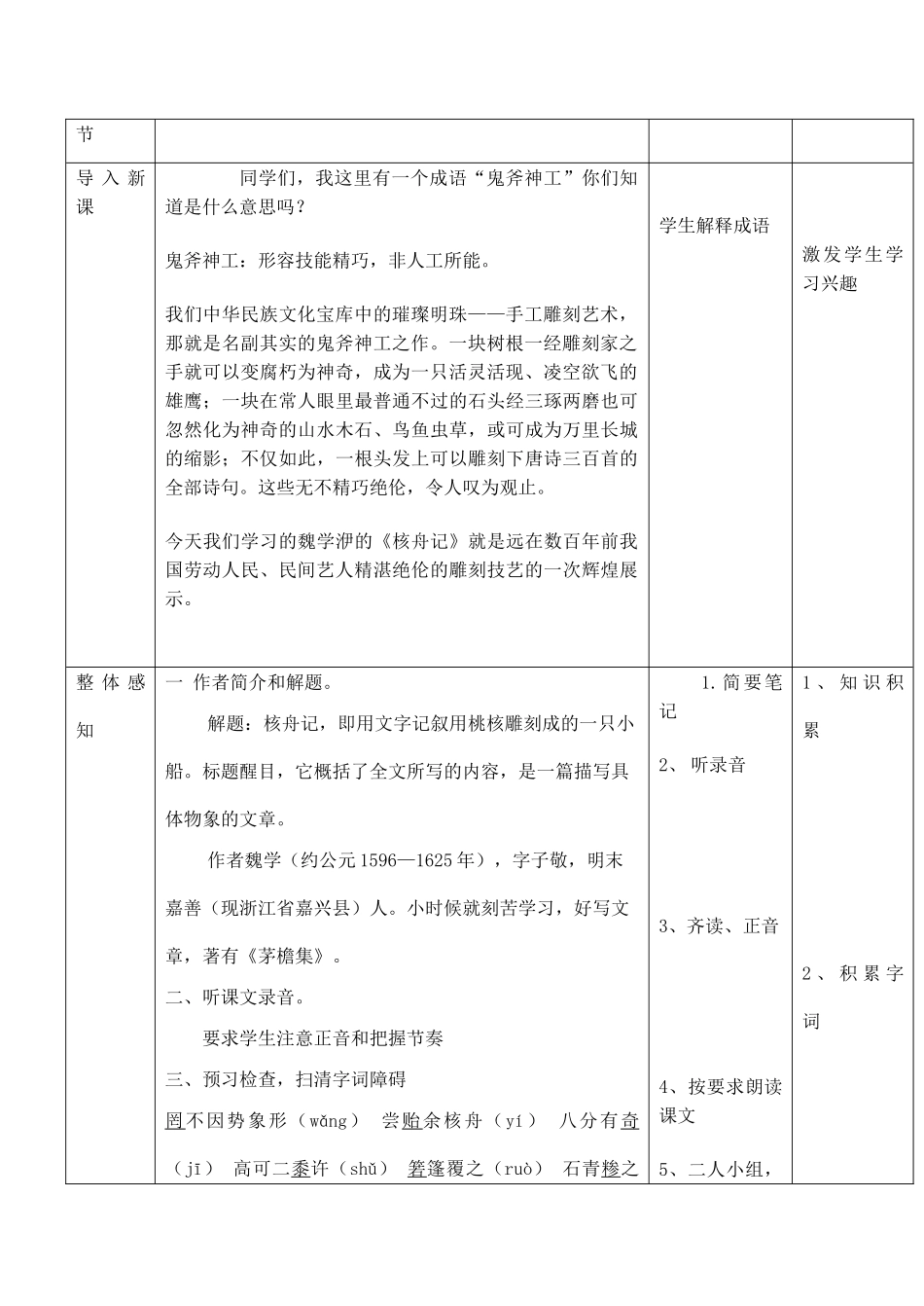 八年级语文人教版上册 核舟记_第2页