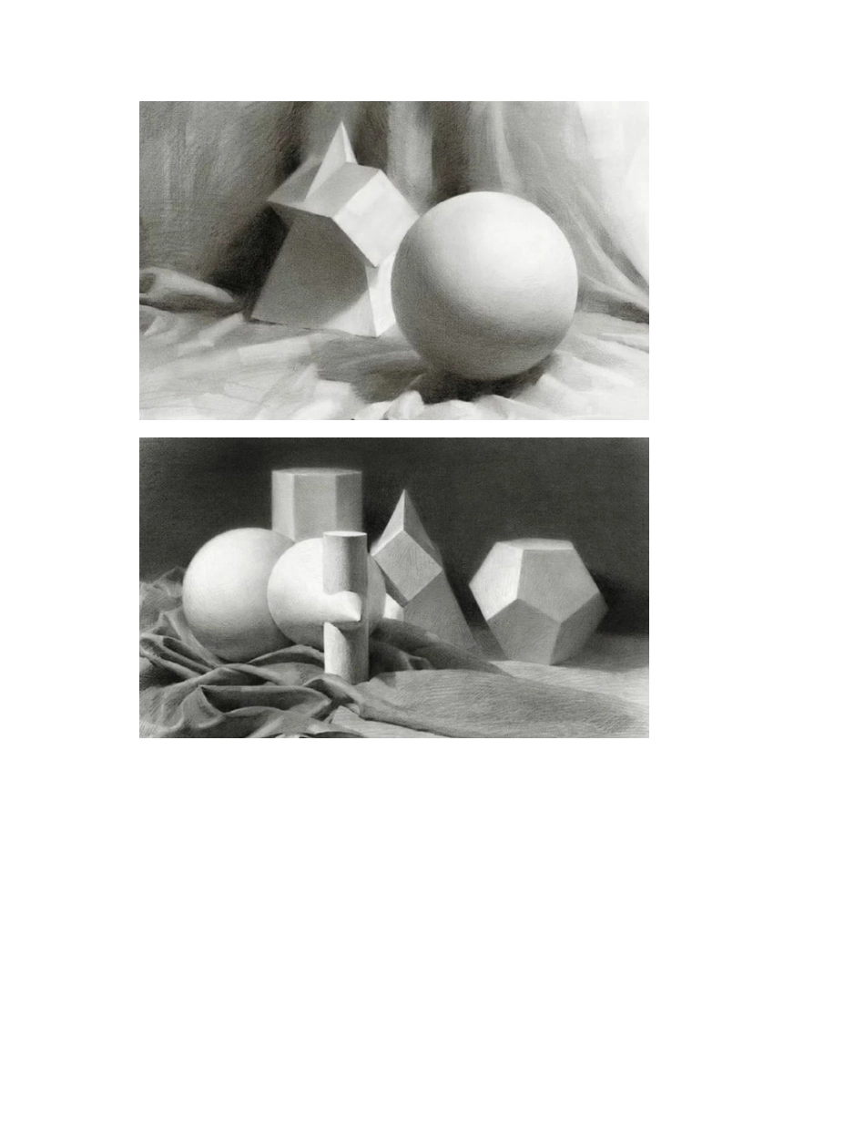 几何素描作品欣赏素描作品3_第2页