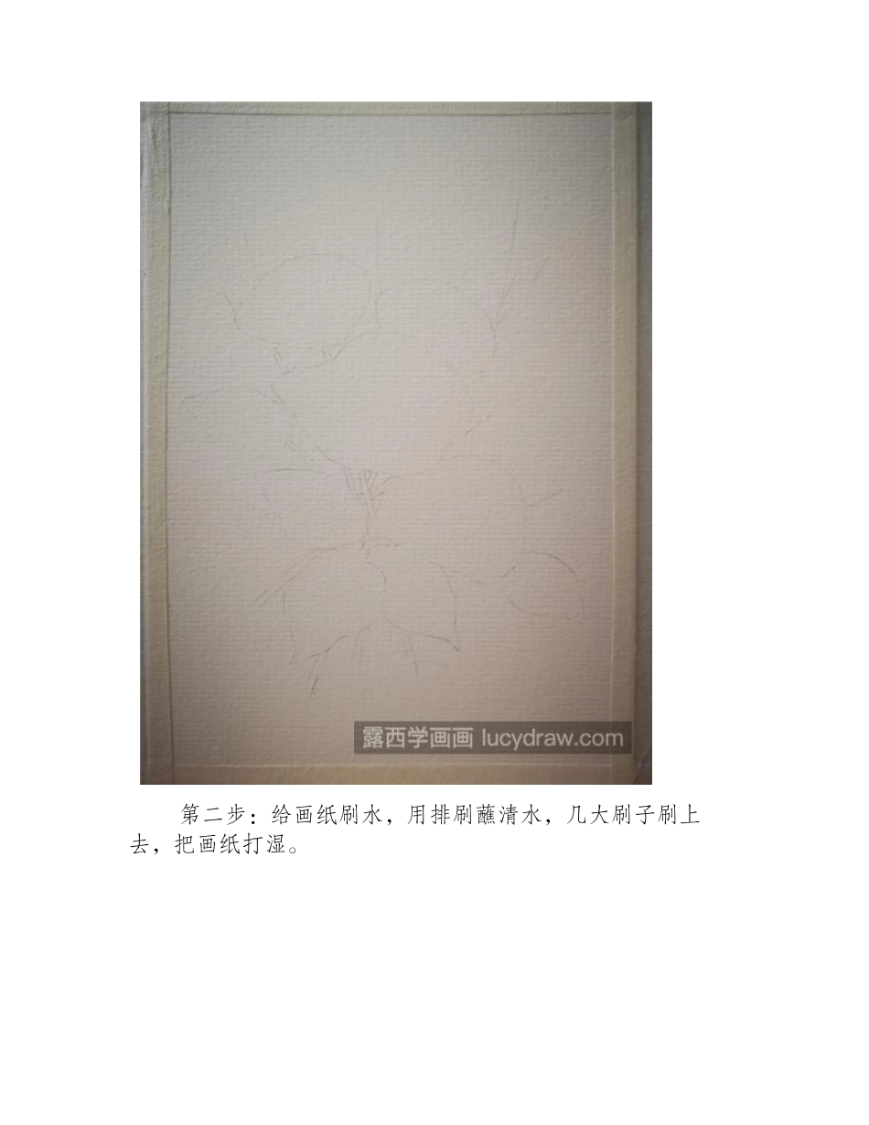 简单的花束怎么画_水彩花束的步骤有哪些_水彩画教程_第2页