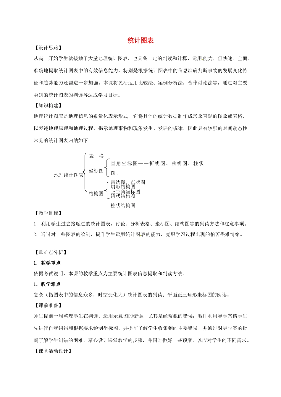 高考地理 地理图表分类解读（第3课时）教案-人教版高三全册地理教案_第1页