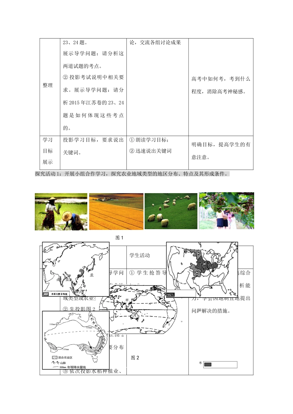 高考地理 产业活动与地理环境（第2课时）教案-人教版高三全册地理教案_第3页