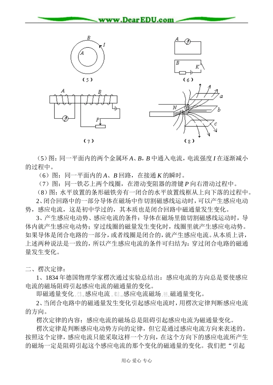 高二物理 电磁感应现象 楞次定律_第2页
