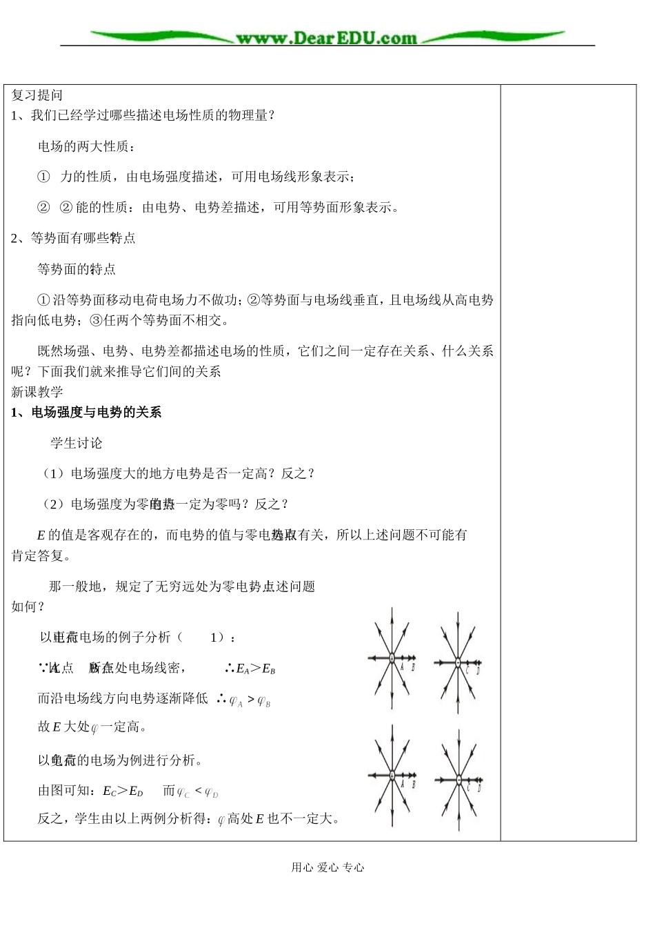 高二物理 电势差与电场强度的关系(1)_第2页