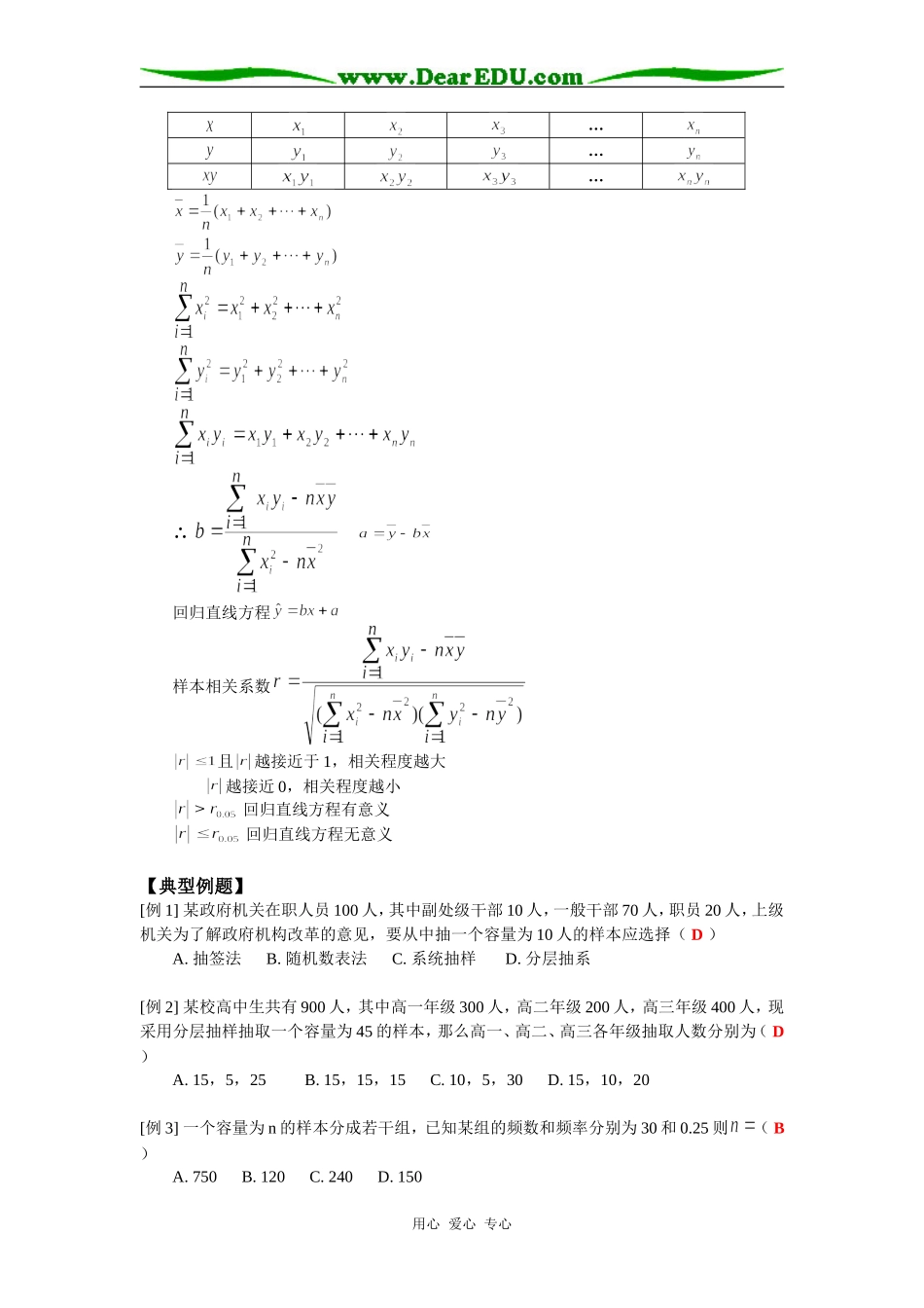 高二数学正态分布、线性回归人教版知识精讲_第2页