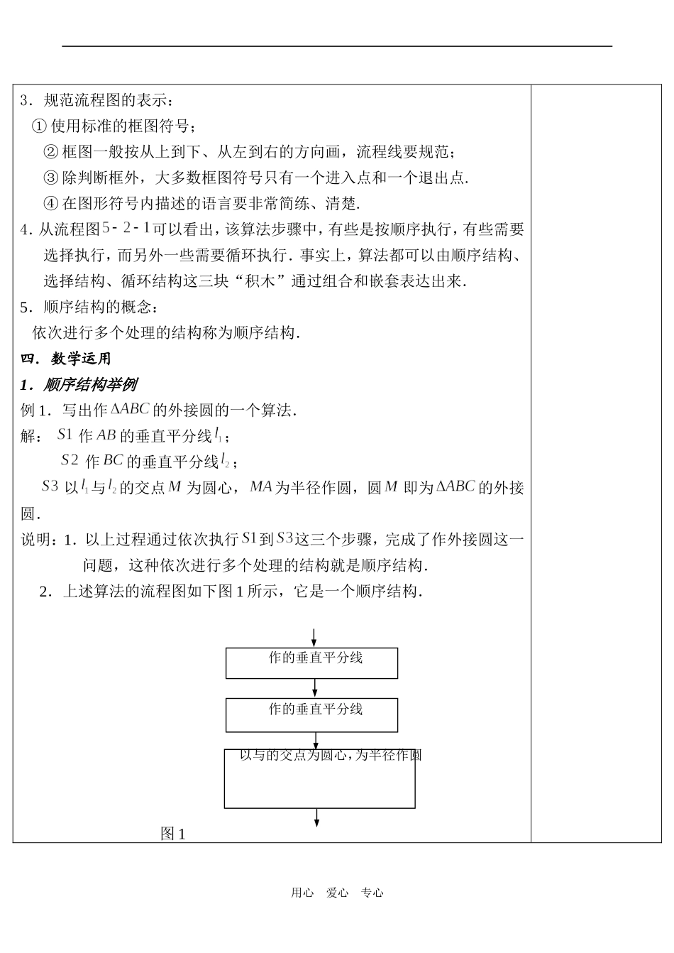高二数学 流程图与顺序结构_第2页