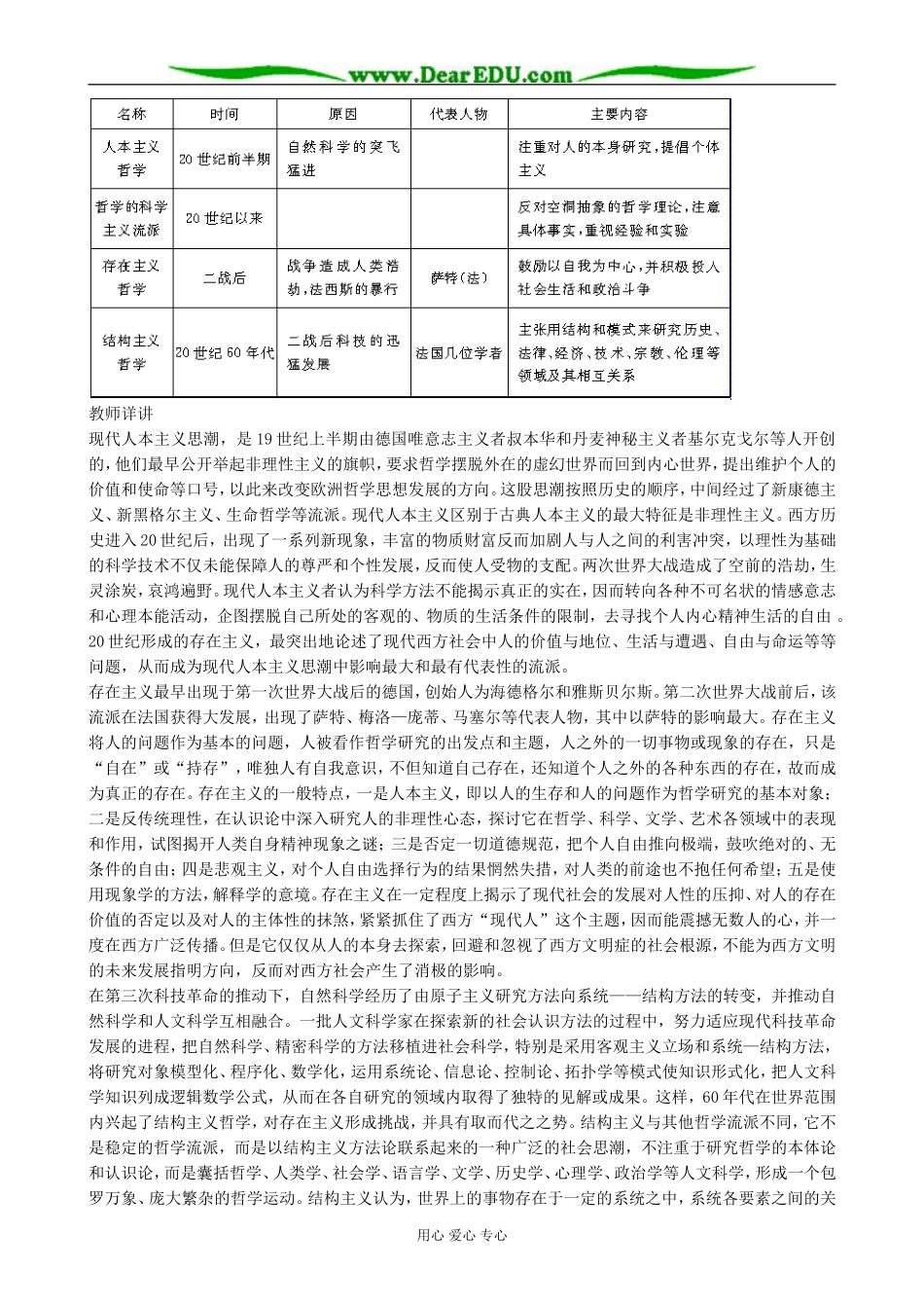 高二历史下册学术思潮和教育教案1旧人教版_第2页