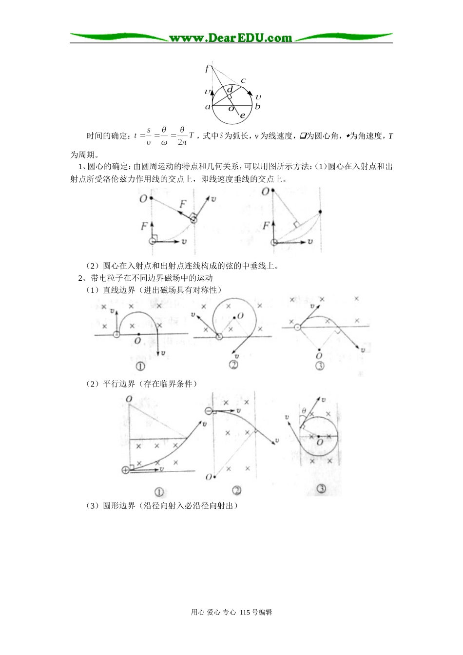 高三物理带电粒子在磁场、复合场中的运动鲁教版知识精讲_第2页