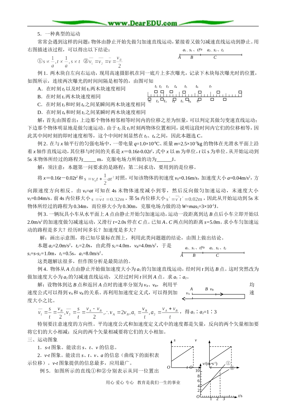 高三物理 第二章 质点的运动_第2页