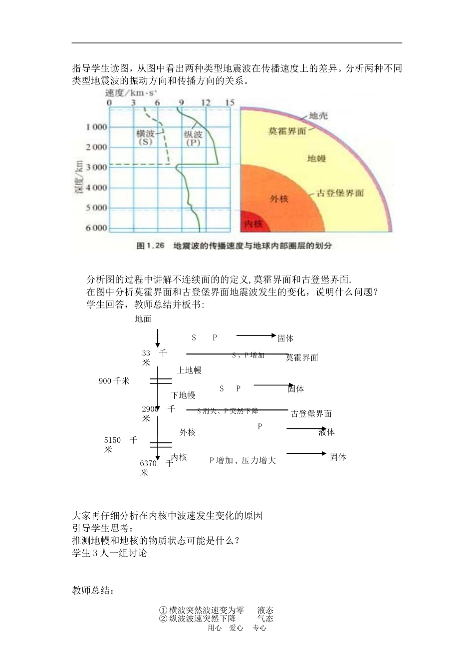 高三地理高考第四节 地球的圈层结构教学设计_第2页