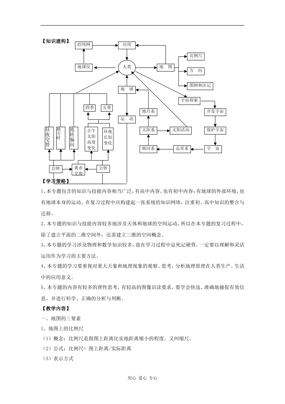高三地理专题教案：地球与地图_第2页