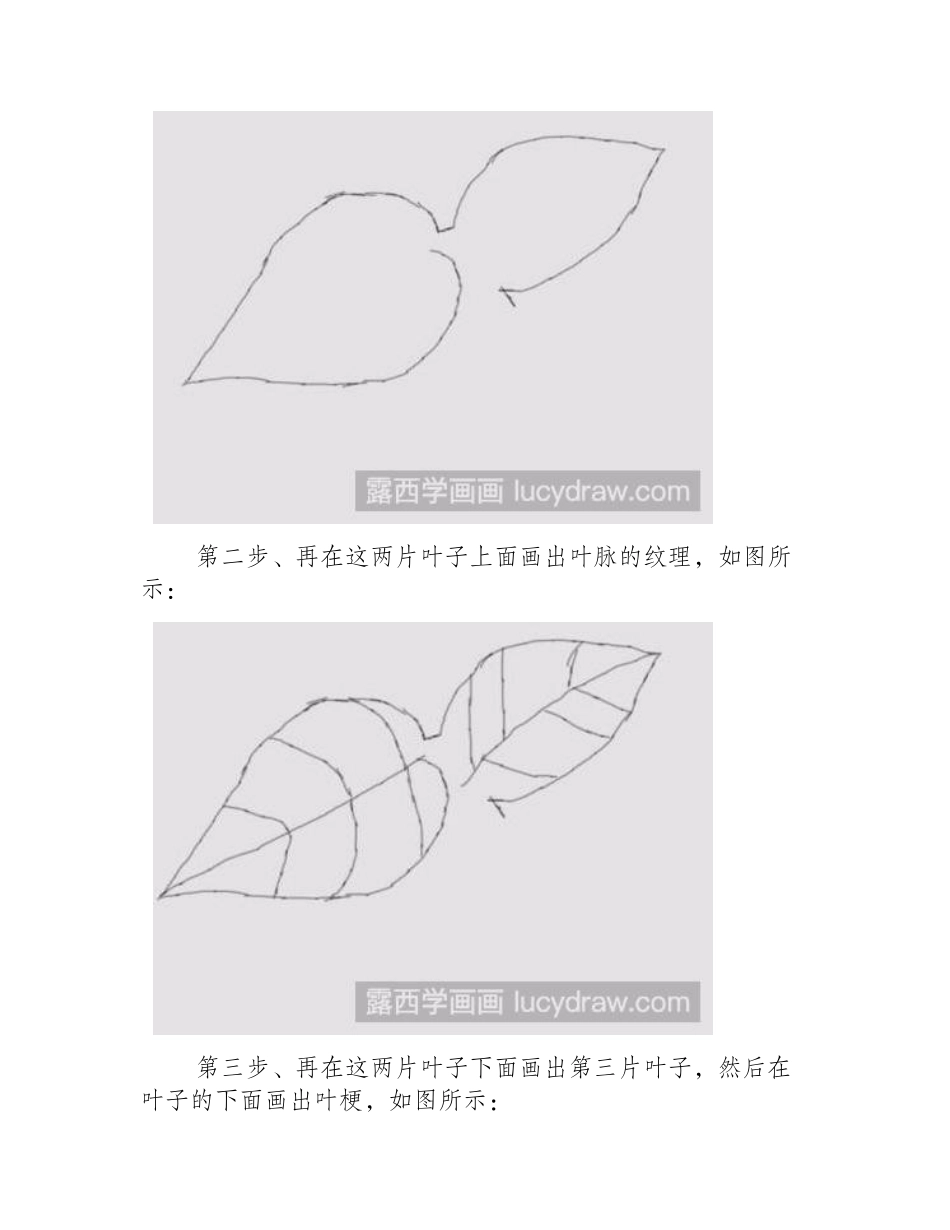 简笔画教程：教你画山楂简笔画教程_第2页