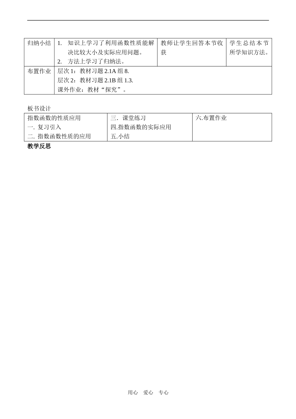 高一数学必修1 指数函数的性质应用_第2页