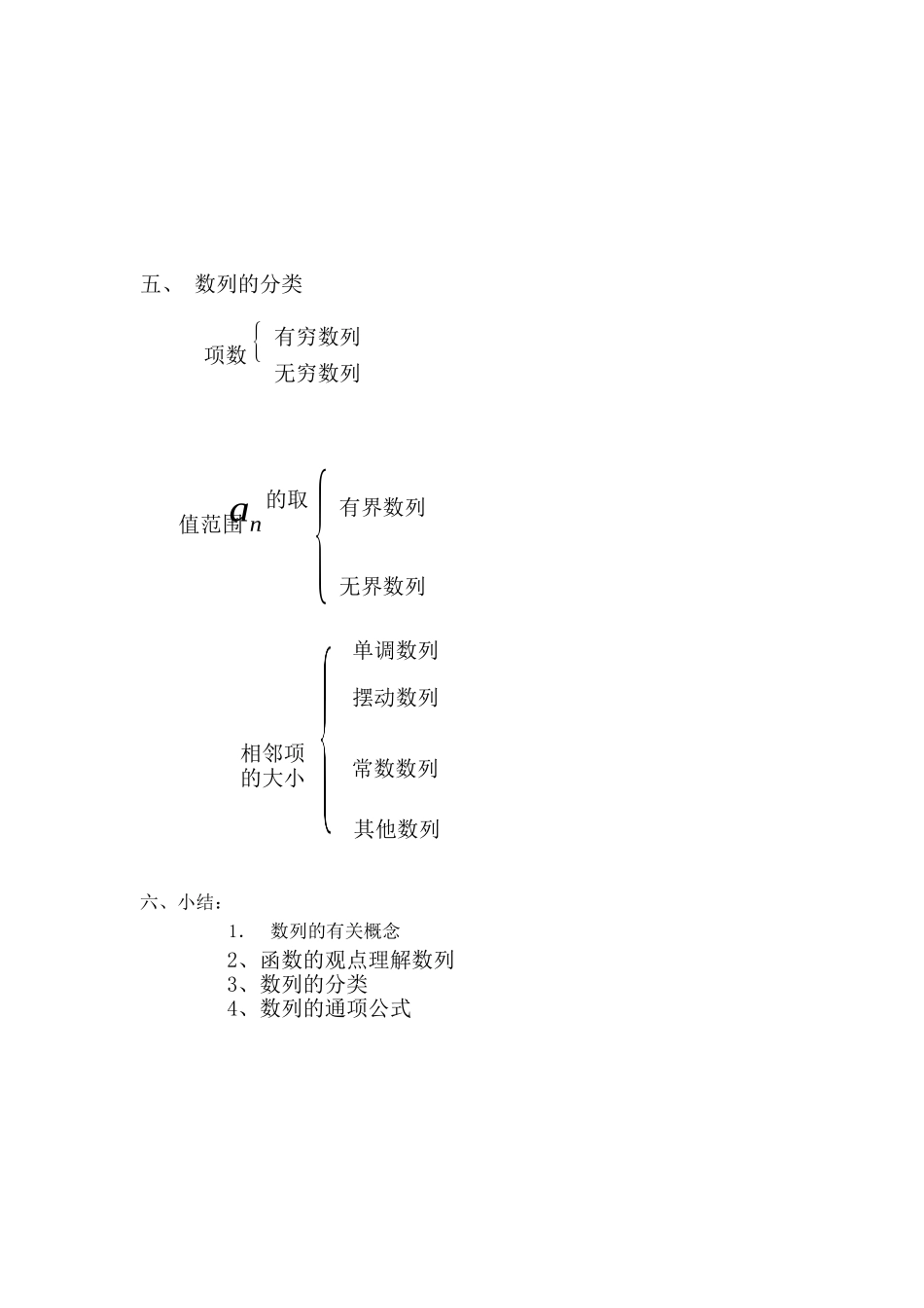 高一数学上 第三章 数列：3.1数列的概念优秀教案_第3页