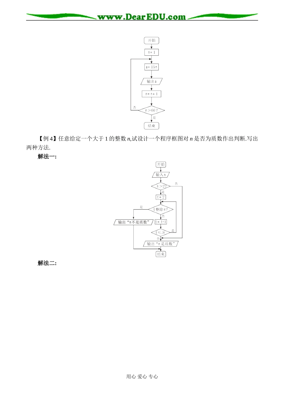 高一数学 程序框图2_第2页