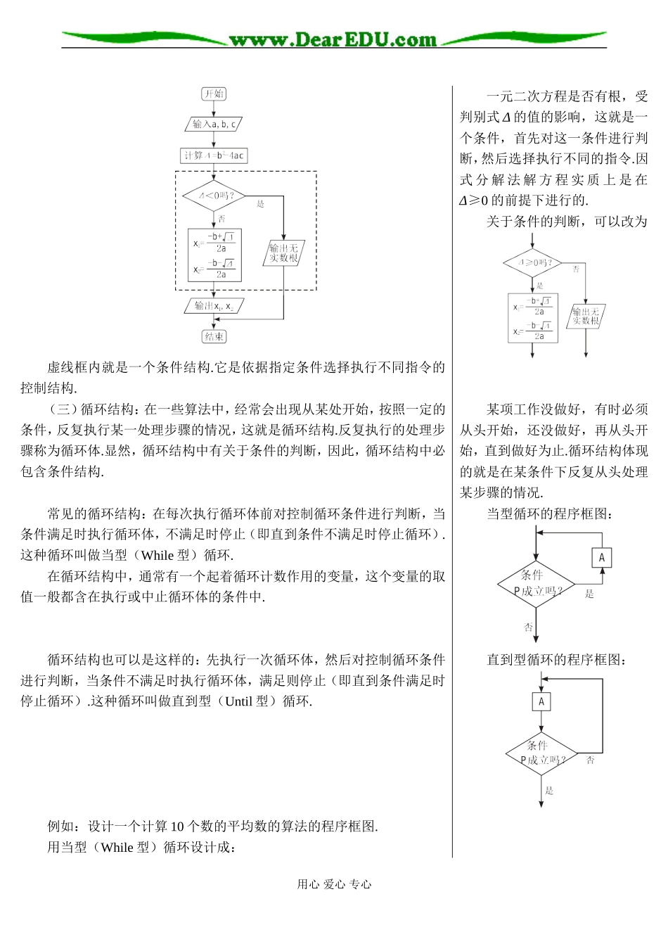 高一数学 程序框图1_第3页