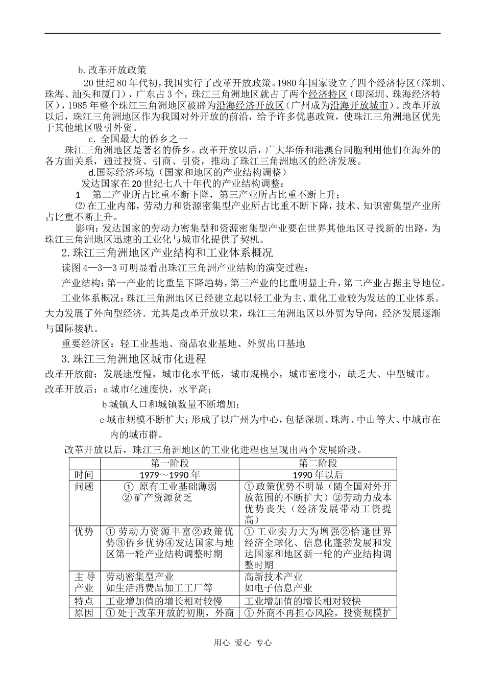高一地理必修3 以珠江三角洲地区为例_第2页