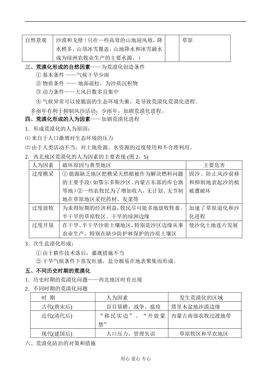 高一地理 荒漠化的防治——以我国西北地区为例_第2页
