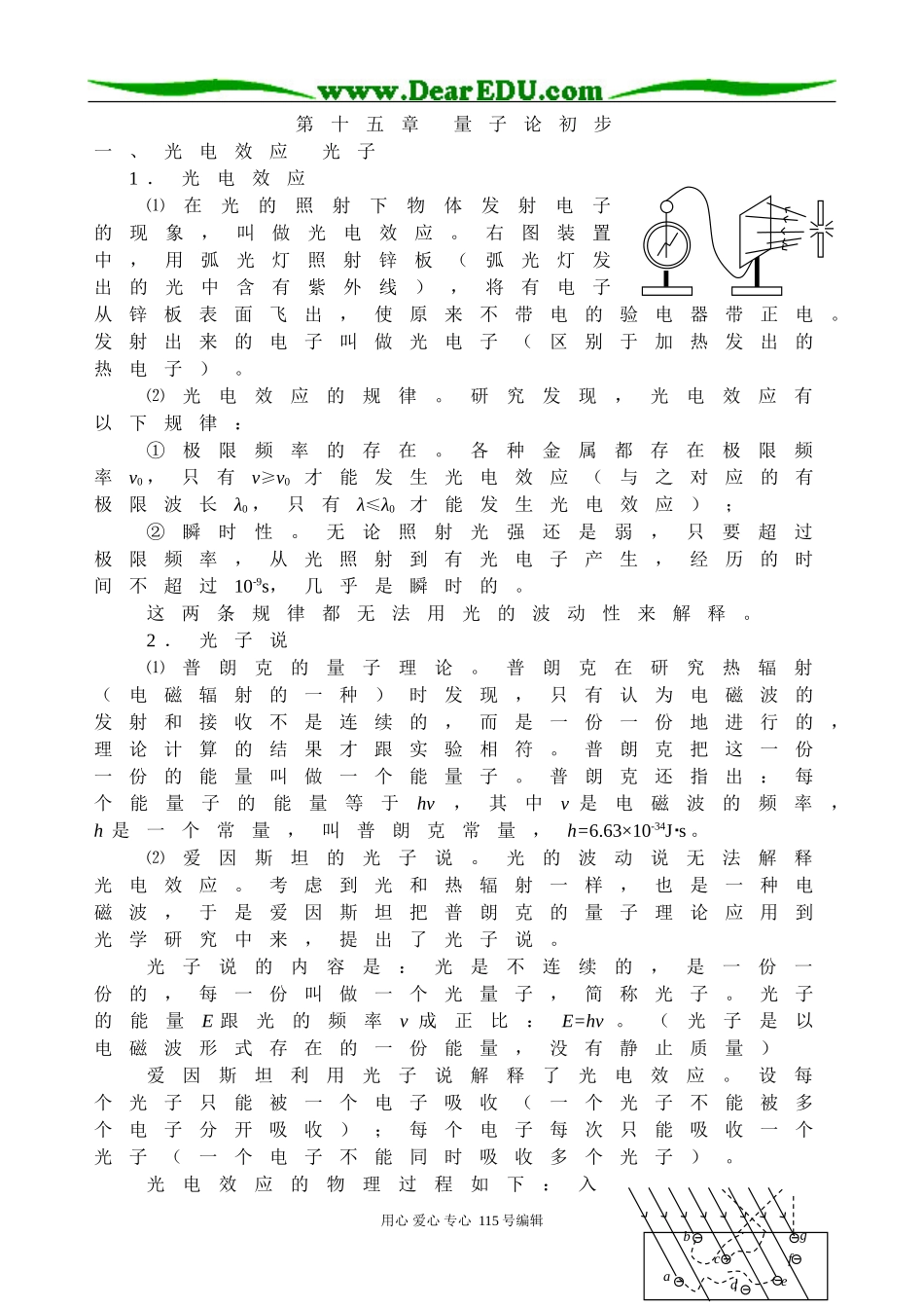 第十五章 量子论初步_第1页