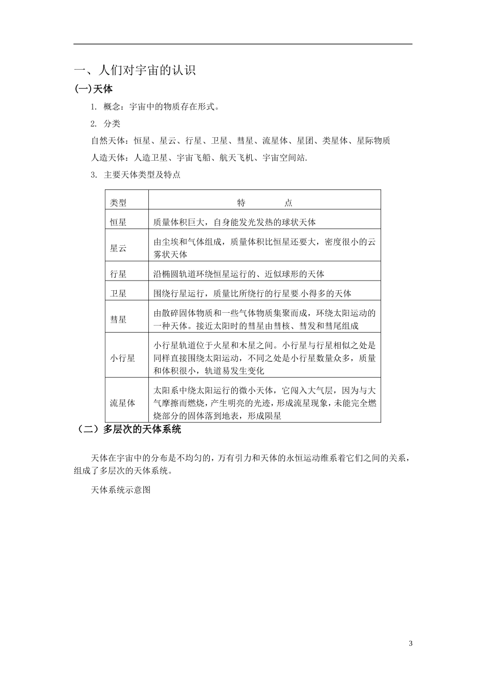 第一讲 宇宙中的地球和太阳对地球的影响_第3页
