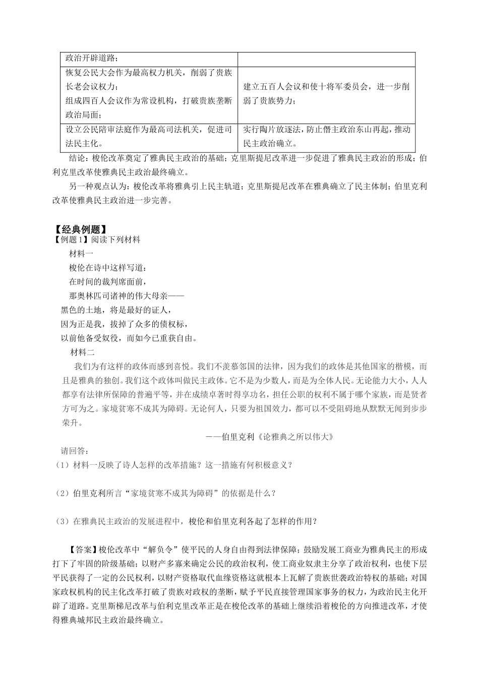 第一单元  梭伦改革2_第2页