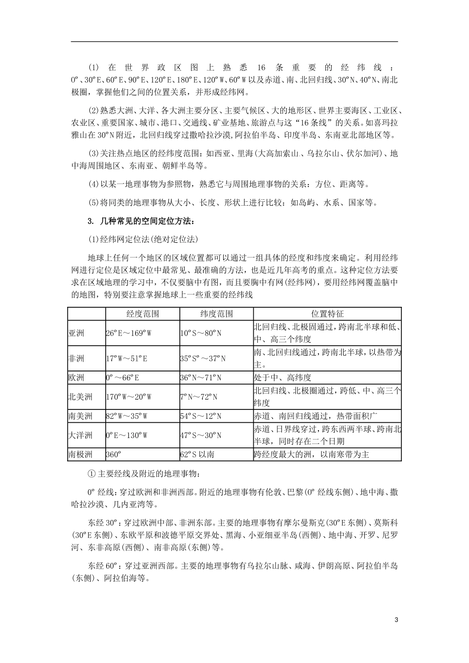 第2讲  世界地理分区_第3页