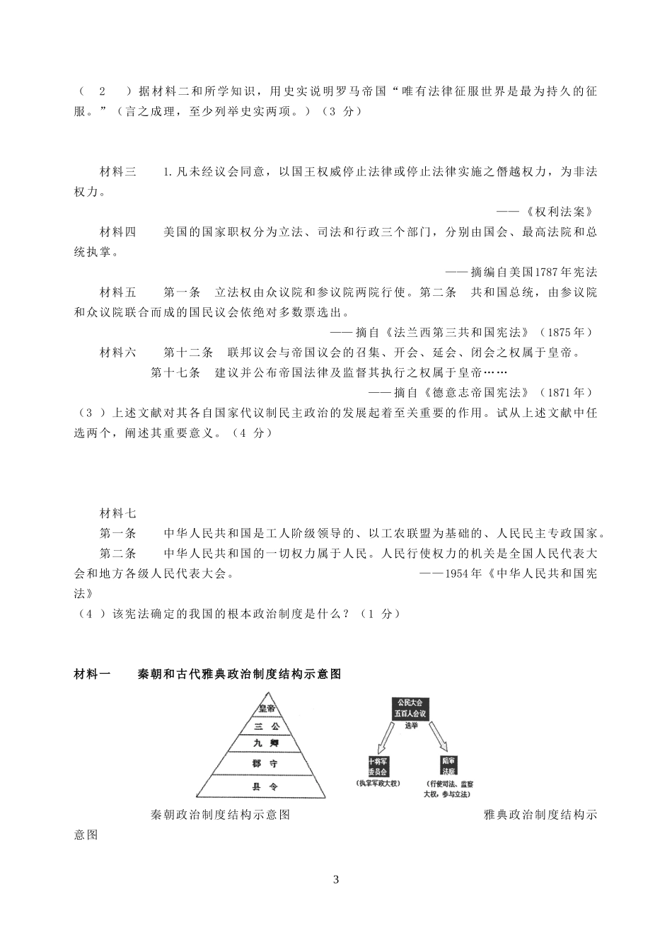 第20课 新中国的民主政治建设_第3页