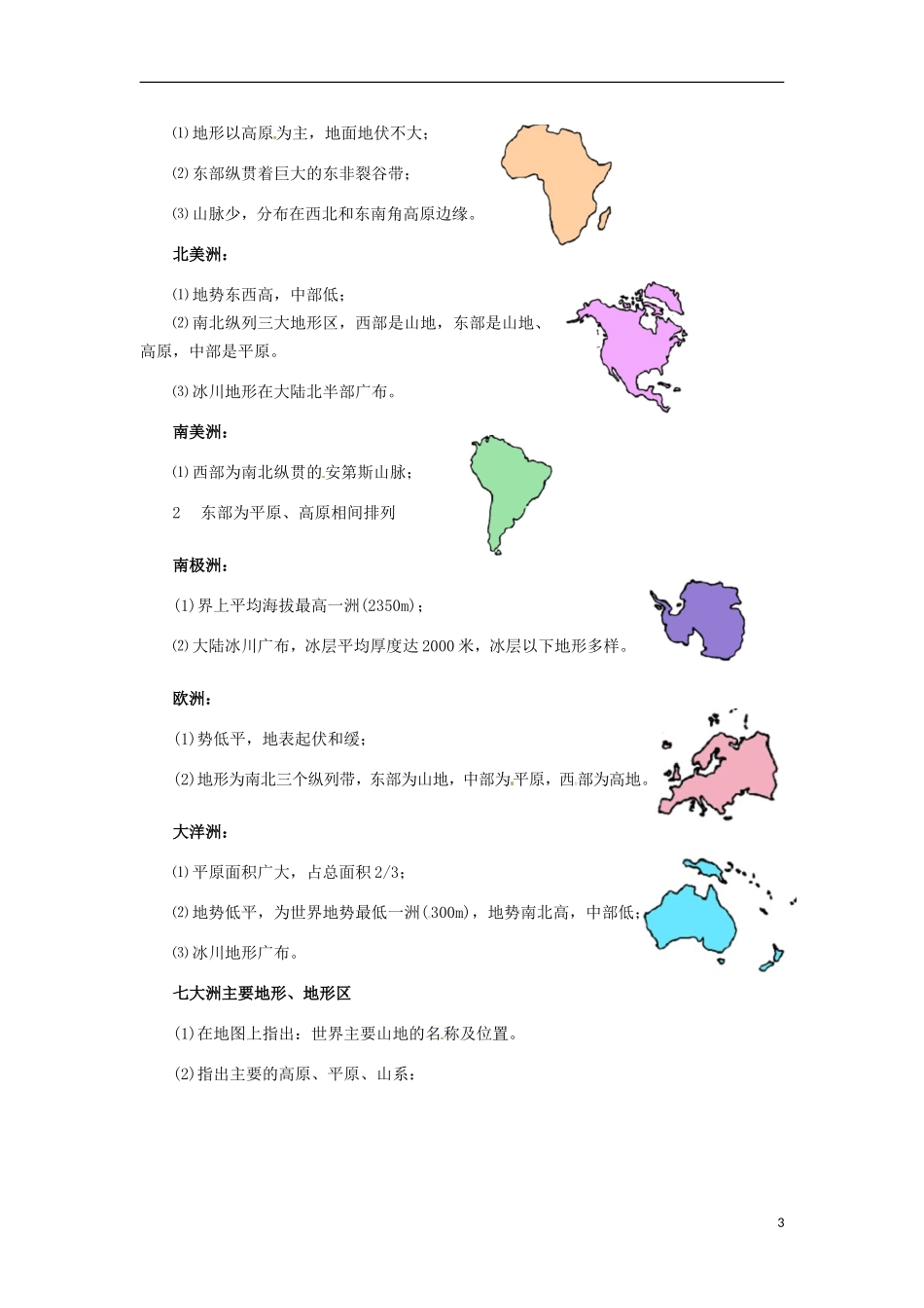 第1讲  世界地理概况_第3页