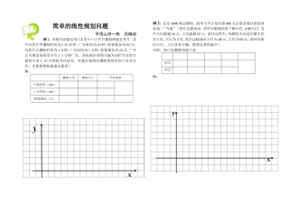 发给学生的习题纸