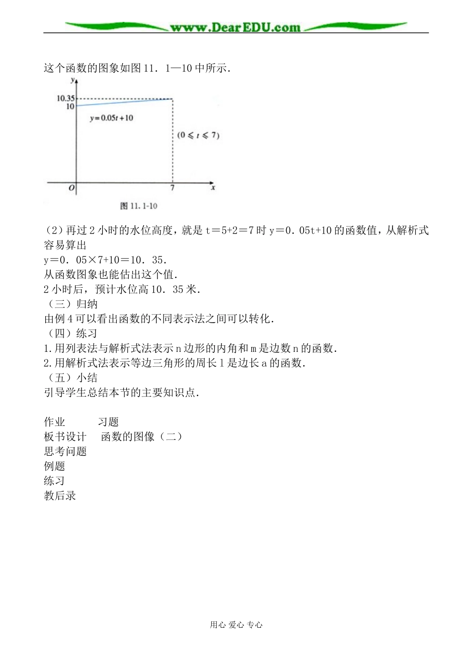 北师大必修4高中数学函数的图像2_第2页