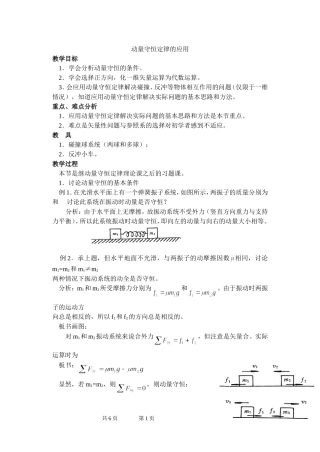 动量守恒定律的应用2