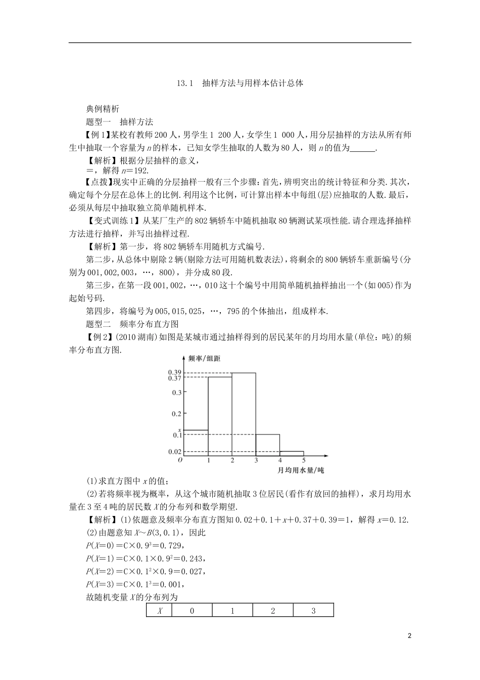 【系统集成】高中数学 第十三统计案例十四章推理与证明（教师用书）理_第2页