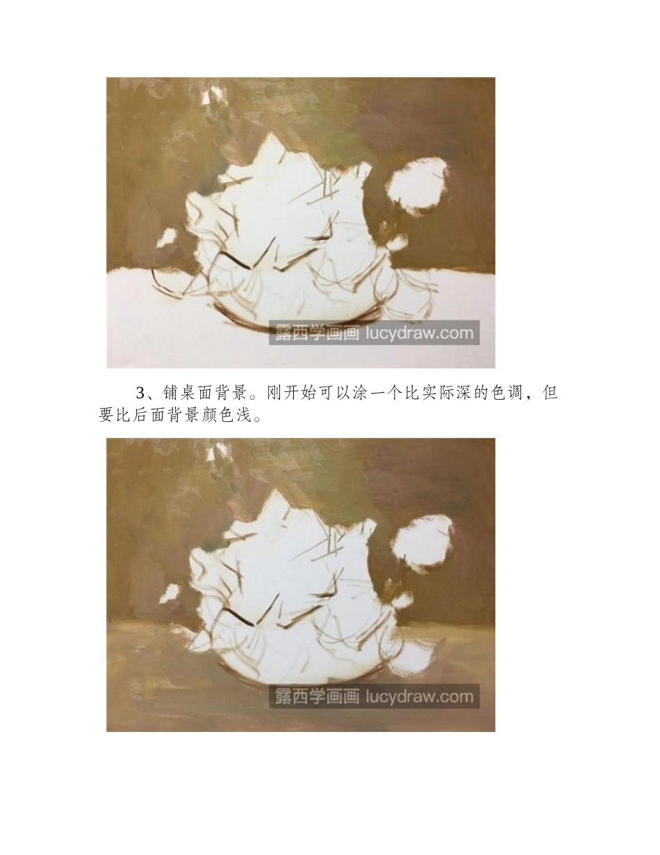 简单的花卉怎么画_一张油画到底是怎么画出来的_油画教程_第2页