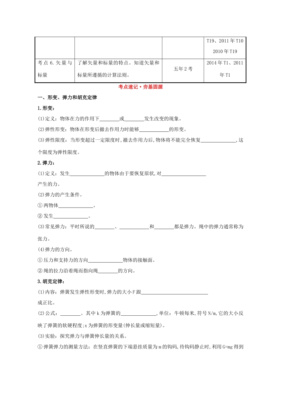高中物理 3.1力的相互作用教学设计 新人教版必修1-新人教版高一必修1物理教案_第3页