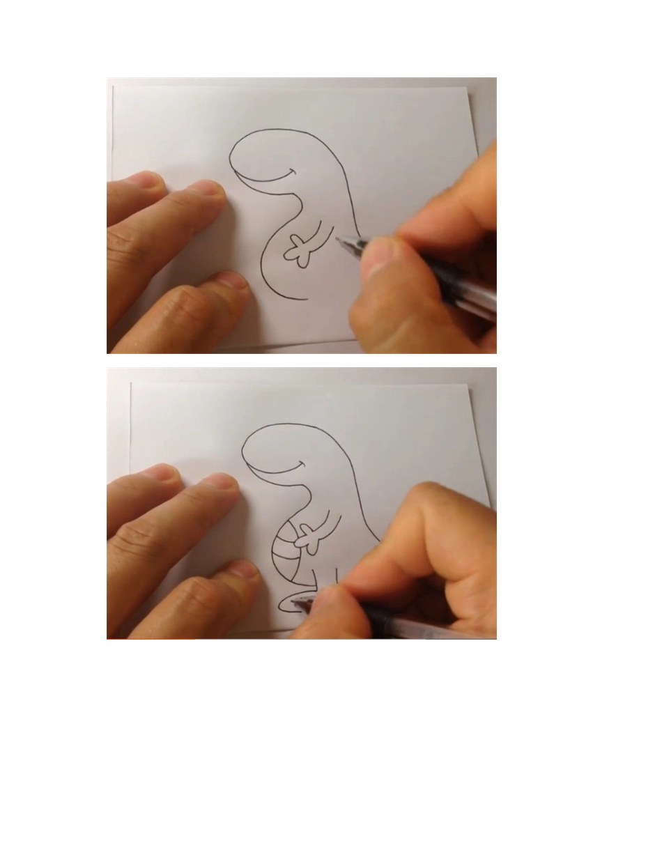 简笔画简单恐龙简笔画教程1_第2页