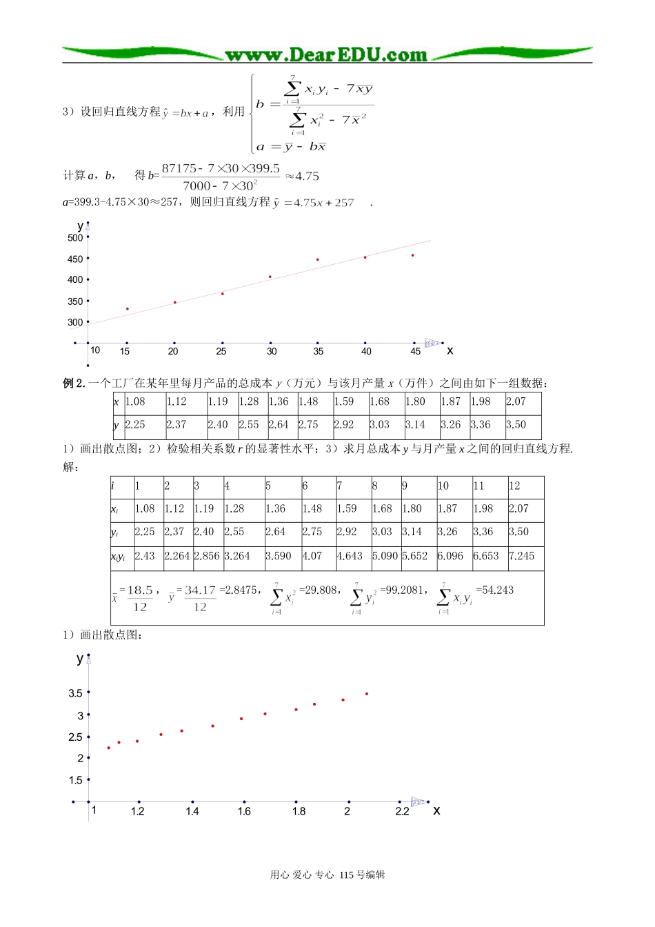 高中数学选修本(理科)1.6线性回归（二）_第3页