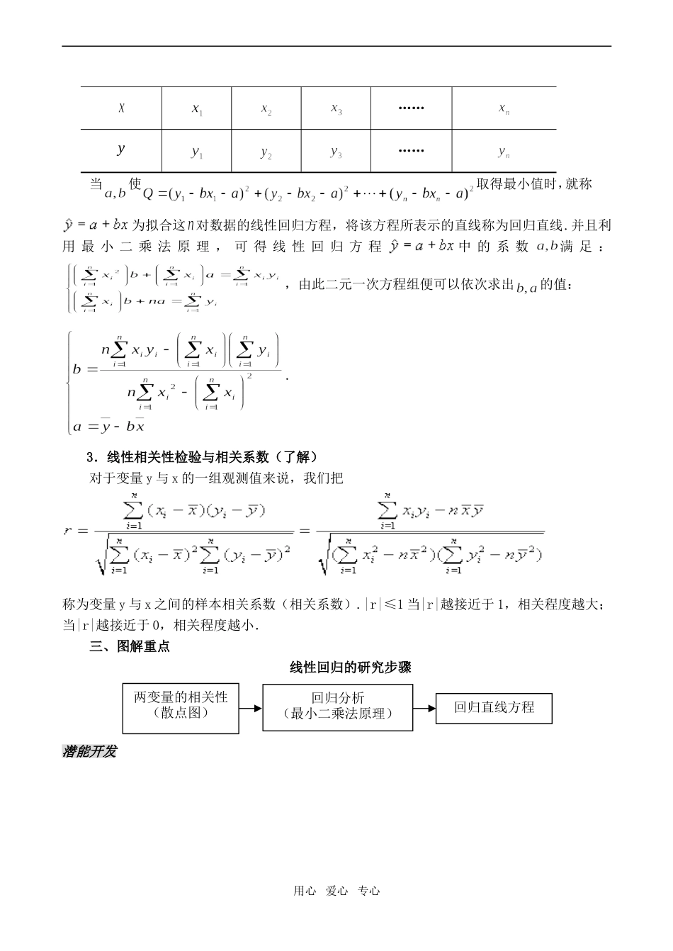 高中数学线性回归方程苏教版必修3_第2页