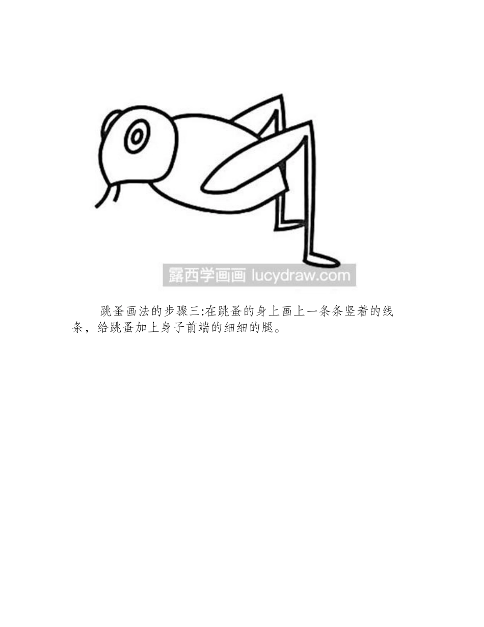 简笔画教程：跳蚤的画法简笔画教程_第2页