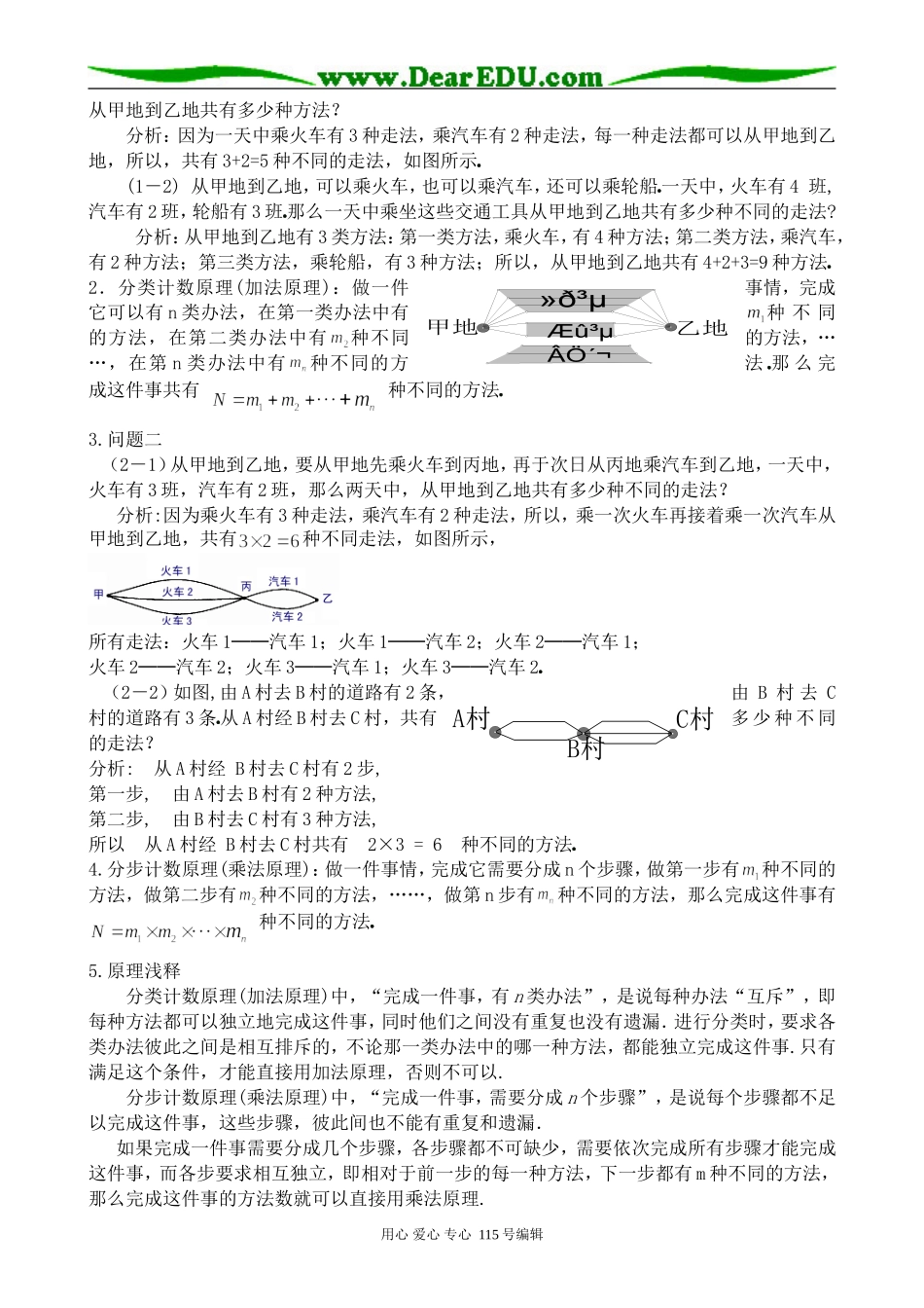 高中数学第一册(上)加法原理和乘法原理_第2页