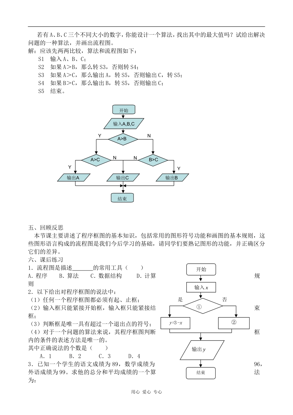高中数学程序框图苏教版必修三_第3页
