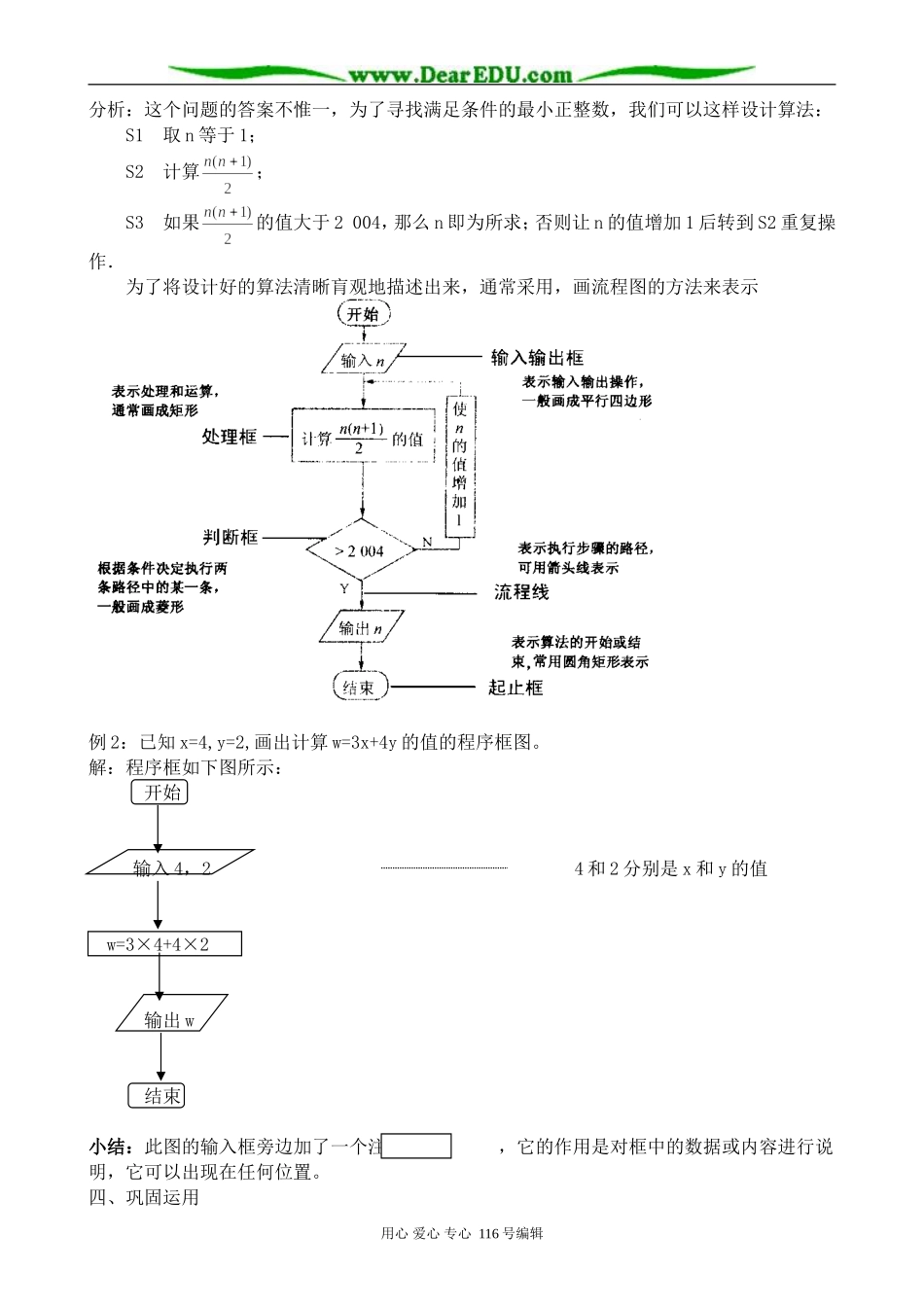 高中数学程序框图教案_第2页