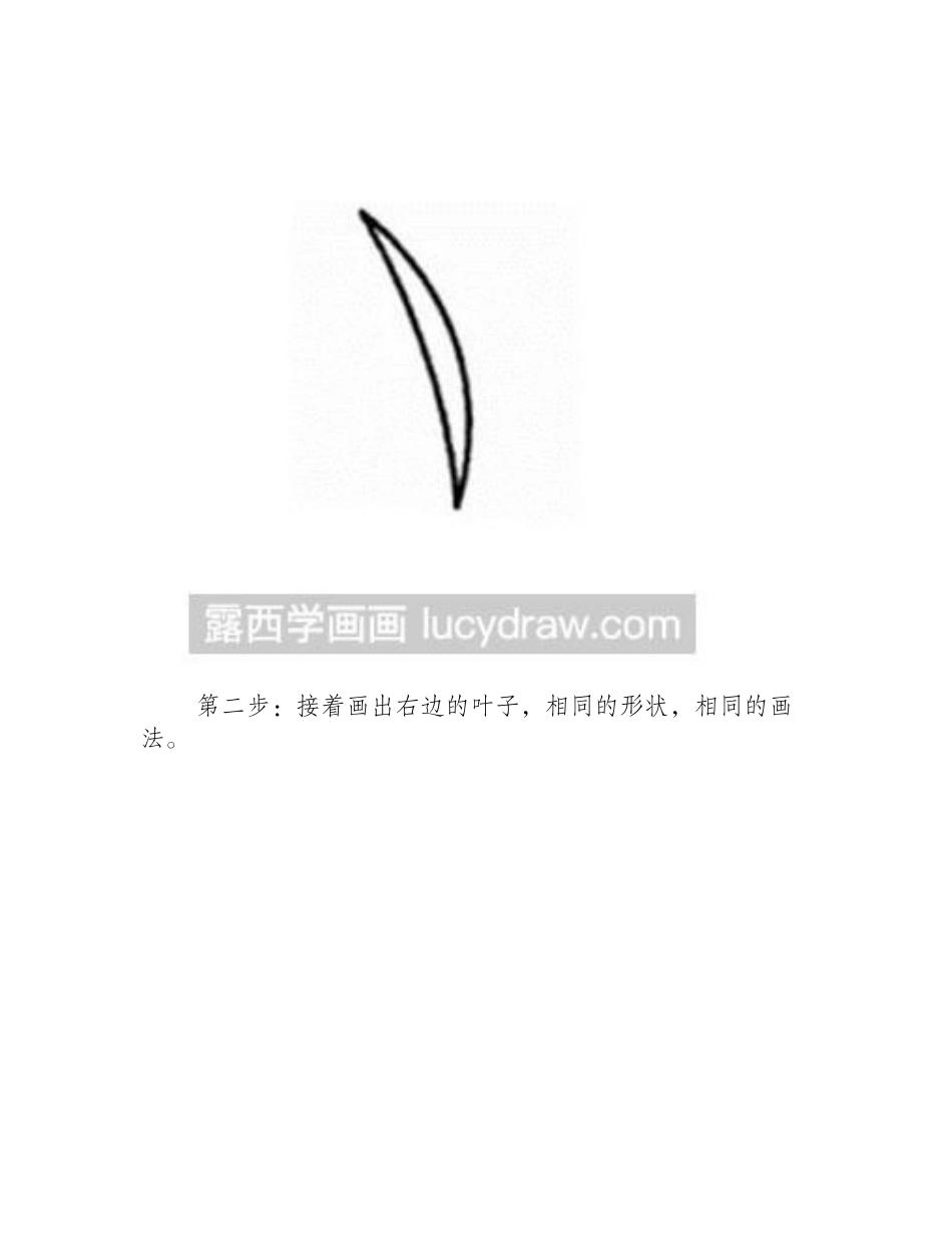 简笔画教程：麦穗简笔画教程_第2页