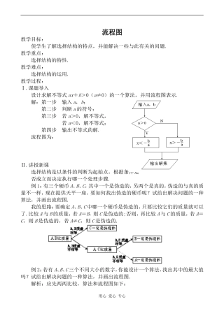 高中数学流程图 2苏教版必修四