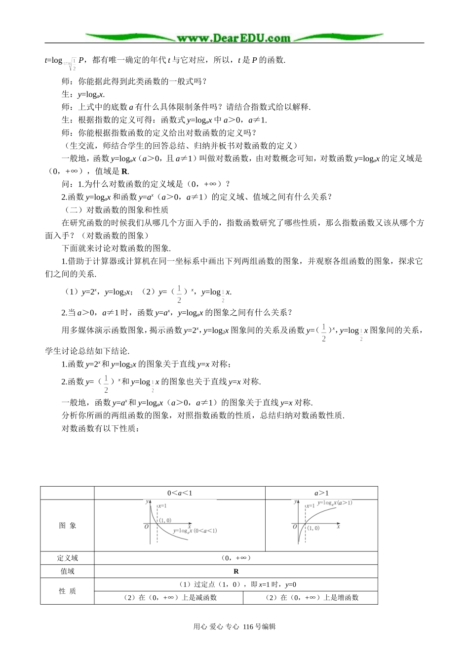 高中数学对数函数及其性质1_第2页