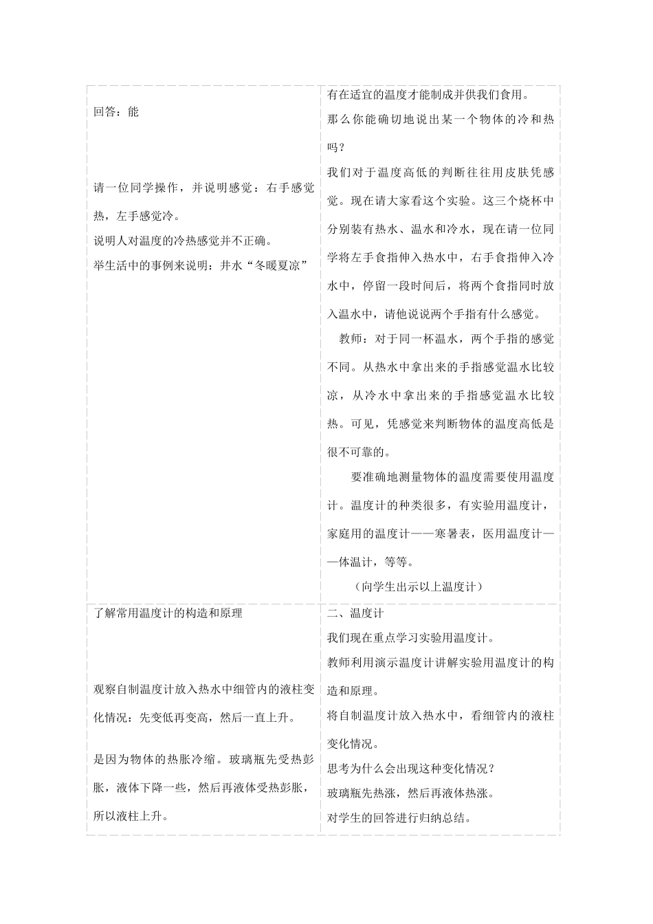 河南省洛阳市八年级物理上册 4.1《温度计》教案2 人教新课标版_第2页